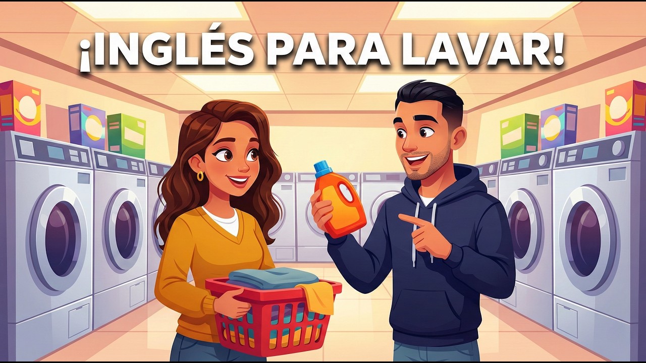 Cómo Usar una Lavandería en Estados Unidos: Inglés Práctico 🧼✨