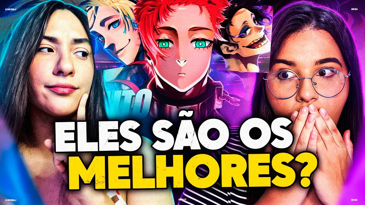 New Gen | Itoshi Sae, Don Lorenzo e Kaiser (Blue Lock) | Kaito - KARINLU REACT