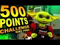 BABY YODA Goes For 500 POINTS IN NBA 2K20.. First EVER 500 Point CHALLENGE! (Hardest Challenge Ever)