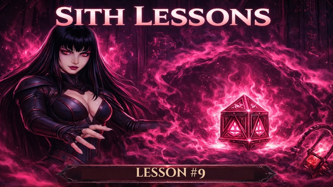 Sith Lesson 9: Vigilance: The Price of Holding Power [ASMR][F4A]