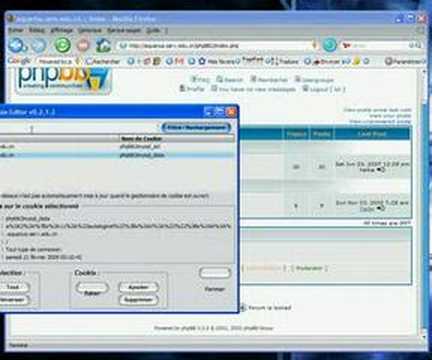 Hack forum phpBB 2.0.3