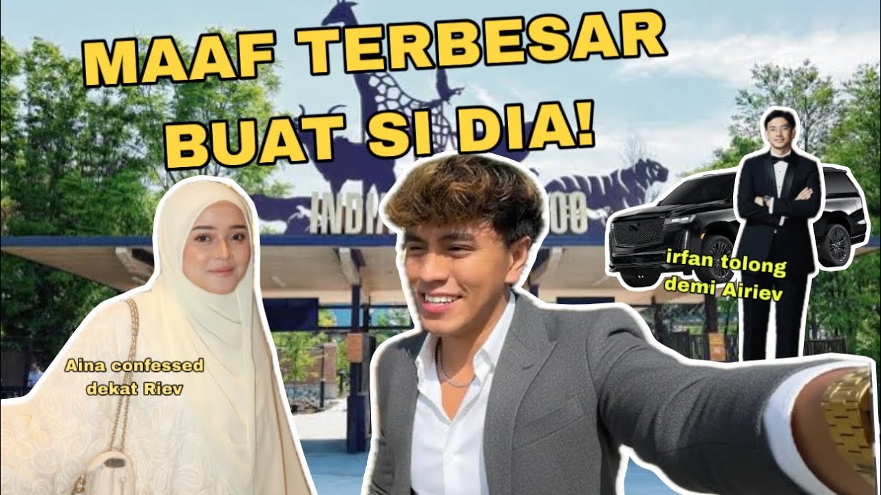 EFFORT RIEV PUJUK AINA PERGI OVERSEAS, AINA JATUH HATI ! 