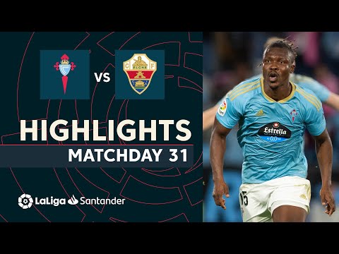 Celta Vigo Elche Goals And Highlights