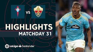 Resumen de RC Celta vs Elche CF (1-0)