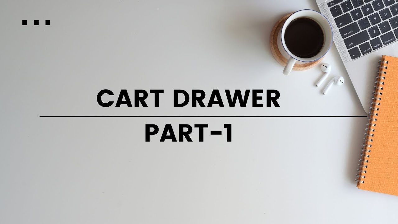 Module 5 | Shopify Cart Drawer | part-1 | Shopify liquid