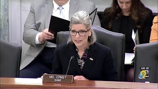 Ernst blames trade for manufacturing decline, economists disagree