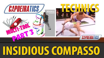 Capoeira: INSIDIOUS Mea Lua de COMPASSO or Spinning KICK BREAKDOWN (part 3)