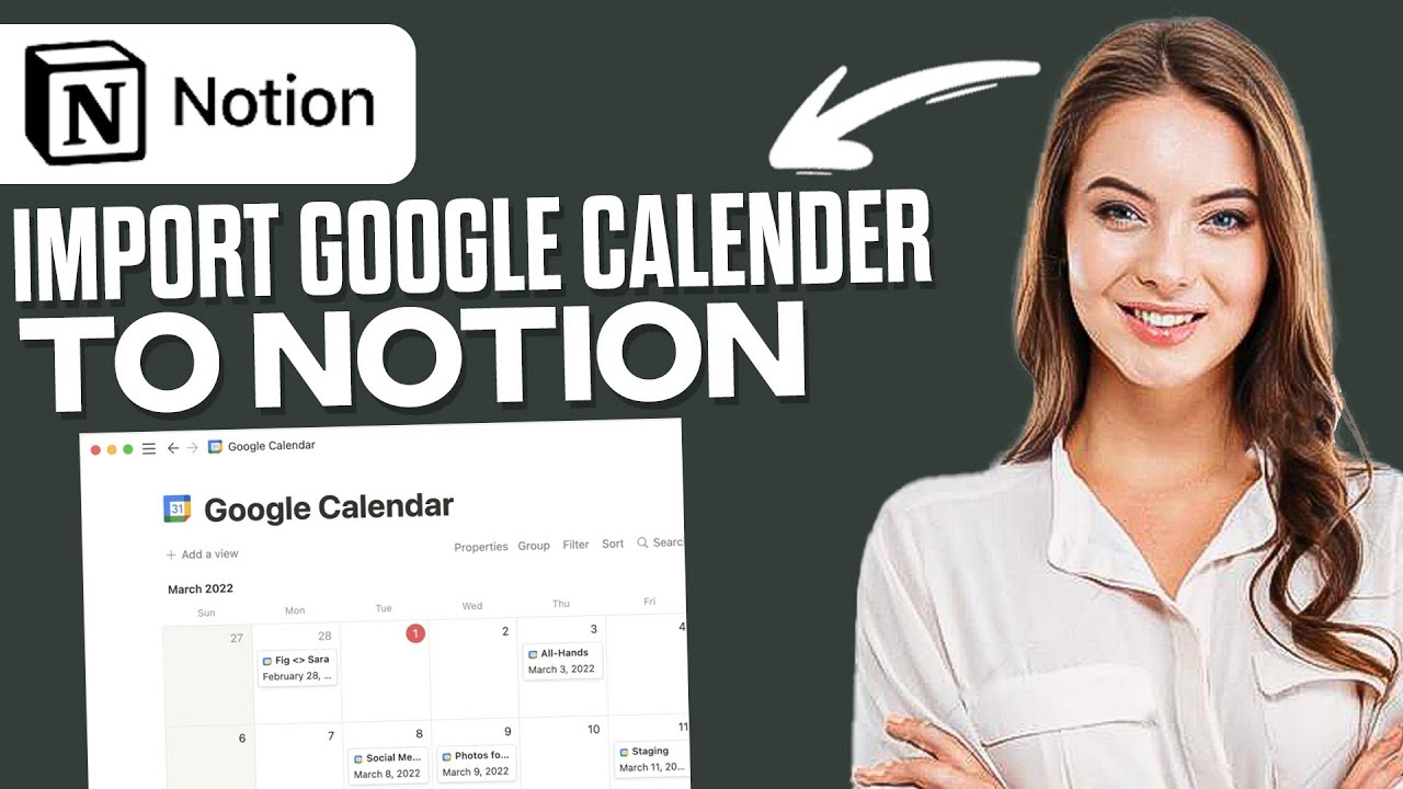 BEST Ways To Import Google Calendar To Notion Notion Automation