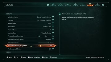 DOOM: The Dark Ages – How to Change Resolution Scaling Target FPS