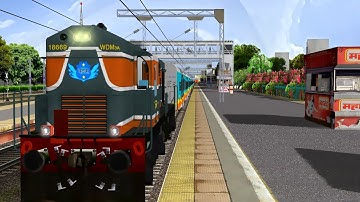 22913 BDTS - PATNA HUMSAFAR EXPRESS With Offlink || IR In MSTS Open Rail