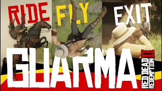 Rdr2 Arthur Rides To Guarma Via New Austin Tent Glitch Flight To Guarma Improved Exit With Loot