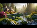 Healing Piano Melodies with River Sounds for Deep Sleep, Stress Relief, Relaxing for Deep Peace