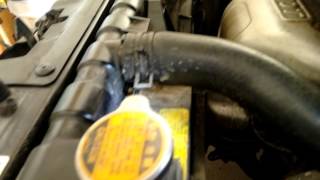 2003 Sonata Radiator Leak