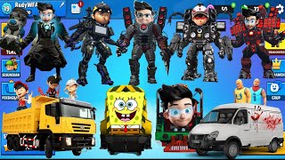 TITAN BOBOIBOY EJEN ALI VS TRUCK BOBOIBOY EJEN ALI in STUMBLE GUYS
