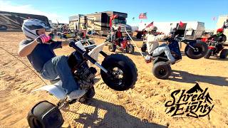 MULTPLE WHOOPSIES AT LOKO ATC 70 Meetup With @shredeighty in Glamis | DIRT BIKE DIARIES EP.293