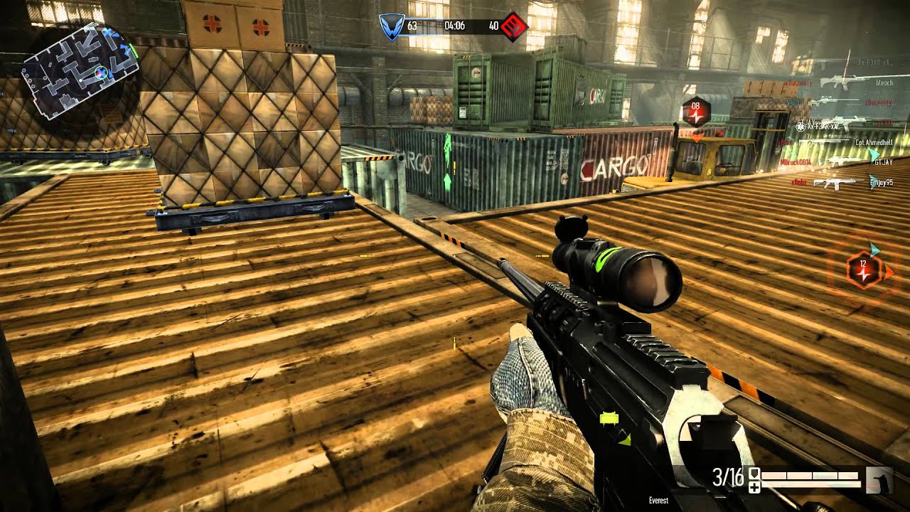 Warface North America Everest Sniper Gameplay