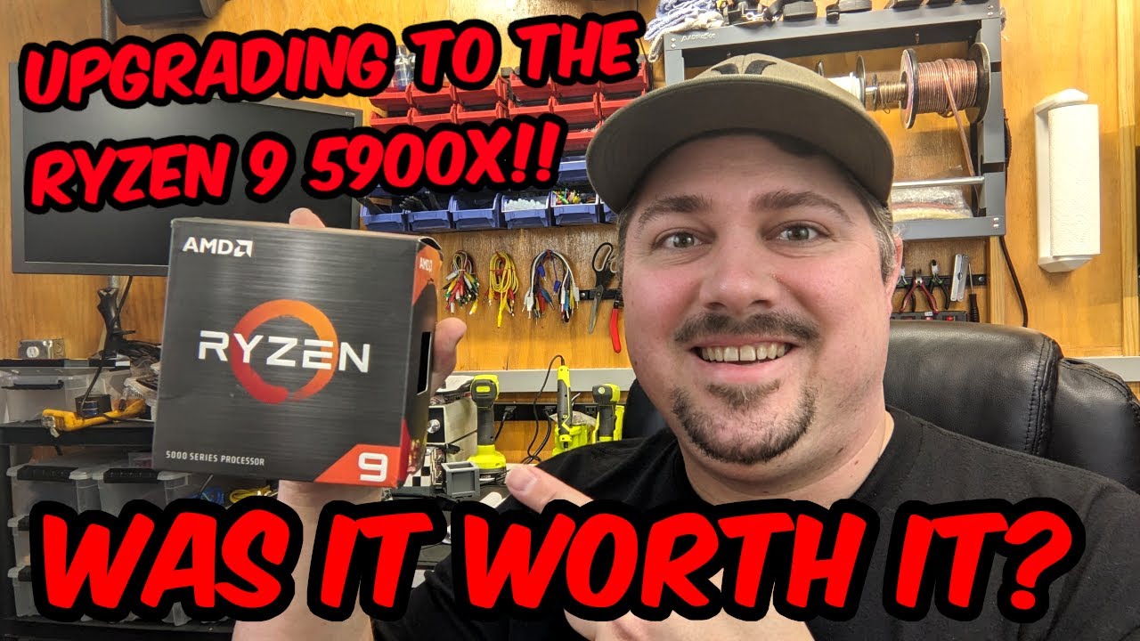 Upgrading my CPU to the AMD Ryzen 9 5900X (from the 2700X)