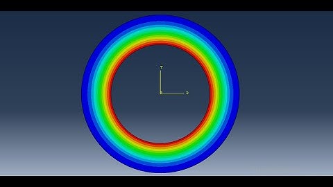 Thermal load simulation usig #abaqus #fem