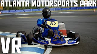 KartKraft VR | X30 Praga Onboard around AMP (Atlanta Motorsports Park) Virtual Karing