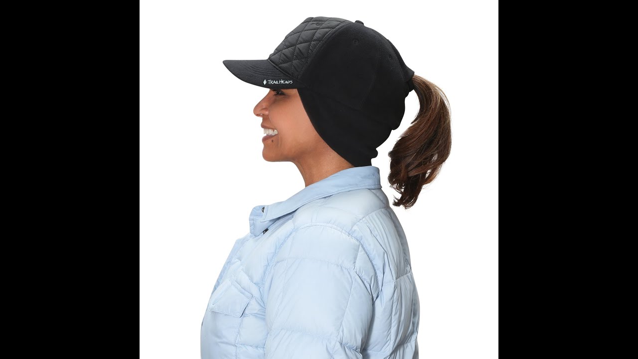 Winter Trucker Hat for Women - Quilted 