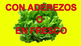 Como conviene conservar lechugas en un refrigerador - en fresco o con aderezo