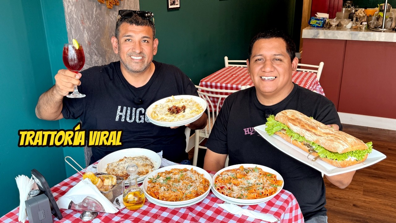 El plato italiano más HUMILDE fue el mejor de toda la trattoría 🤯