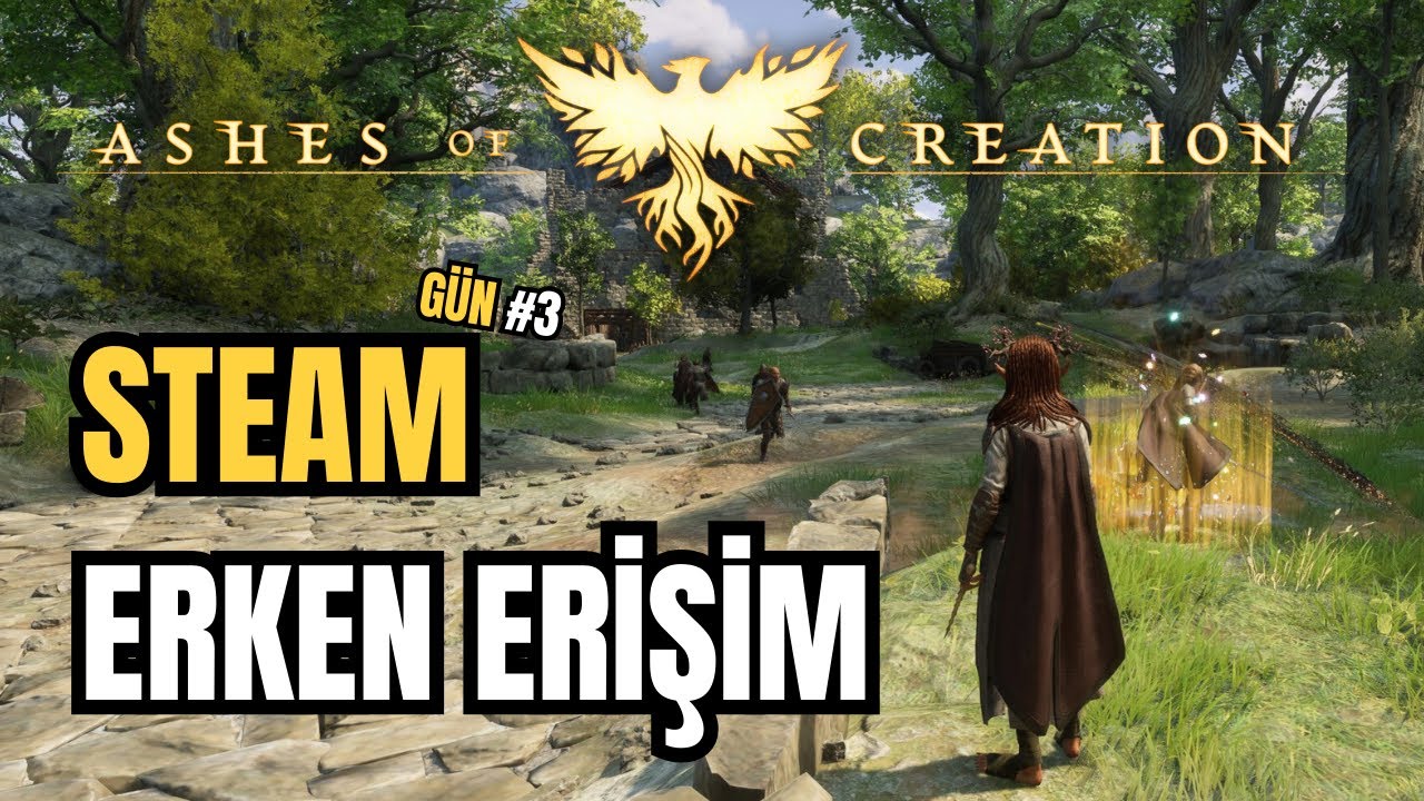 Ashes of Creation Steam Erken Erişim Gün #3 | Summoner Level 11 | Server: Pelune