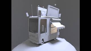 Burger Truck Batch Renderman Demo Filtered