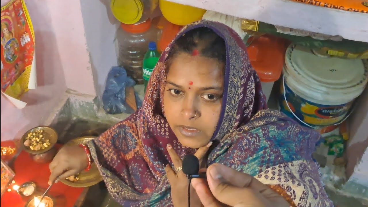 Mummy puja Kar Rhi Hai 💞🙏