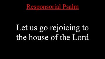 First Sunday of Advent (2025) - Respond & Acclaim