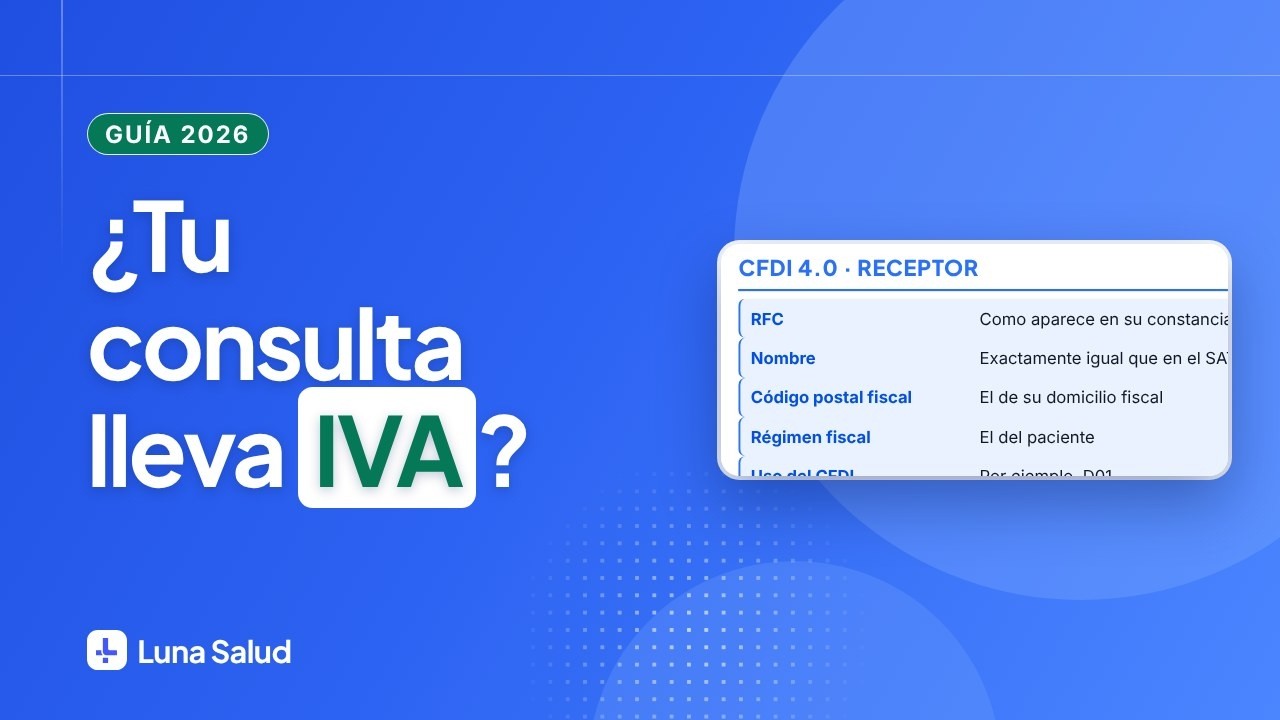 Cómo facturar como médico en 2026: RESICO, CFDI 4.0 e IVA
