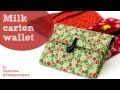 Milk carton wallet - Do it yourself