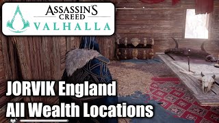 Assassin's Creed Valhalla - All Wealth Locations - Jorvik