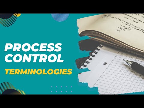 Process Control Terminologies - 1