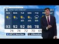 Joseph's 8/9 Sunday Forecast
