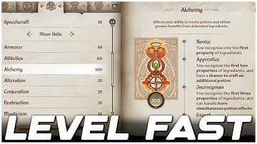 Oblivion Remastered: Hoe je Alchemy SNEL kunt levelen (Tips en trucs)