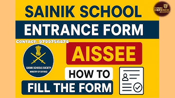 SAINIK SCHOOL FORM FILLING 2026-27 | How to Apply Step-by-Step | Classes 6 & 9 Admissions