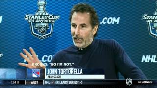 John Tortorella Press Conference Featuring Larry Brooks