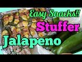 Stuffer jalapeno peppers recipe  easy for snacks for party thalia charles