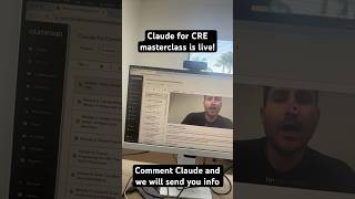 Claude for CRE masterclass is live!! Comment Claude and we’ll send over info