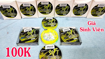 Cước Câu Ashino Fiber Soft 150m Chất Lượng Giá Sinh Viên