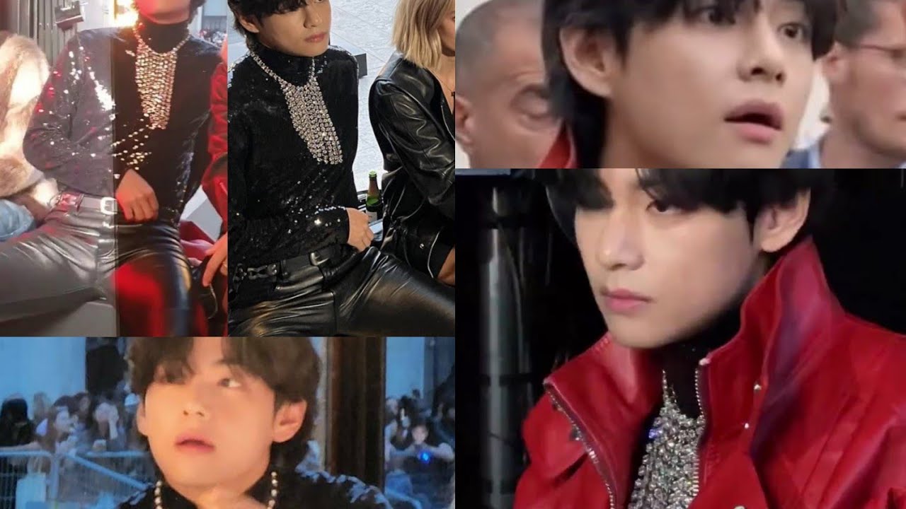 TAEHYUNG FOCUS AT CELINE FASHION SHOW FULL EPISODE 🐯💚