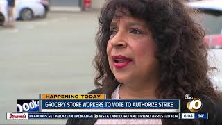 Grocery store workers to vote to authorize strike Profile