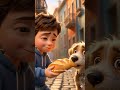 The Boy Who Shared His Bread with a Hungry Dog 🐶💔 and Became a Businessman 💼✨
