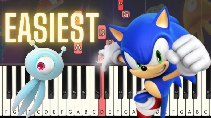 Learn how to play Sonic Theme on piano in under 1 minute! #sonic #gree, Piano tutorial