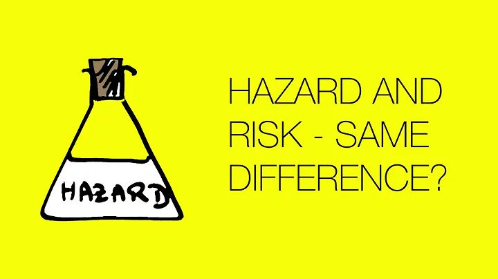Hazard and Risk -- What's the difference?