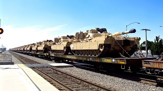 BNSF - Union Pacific Military Train - 8/2/15