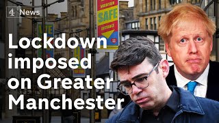 Strictest Covid-19 lockdown imposed on Greater Manchester after talks collapse