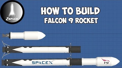 How to Build Falcon 9 Rocket in Spaceflight Simulator | SFS 1.5