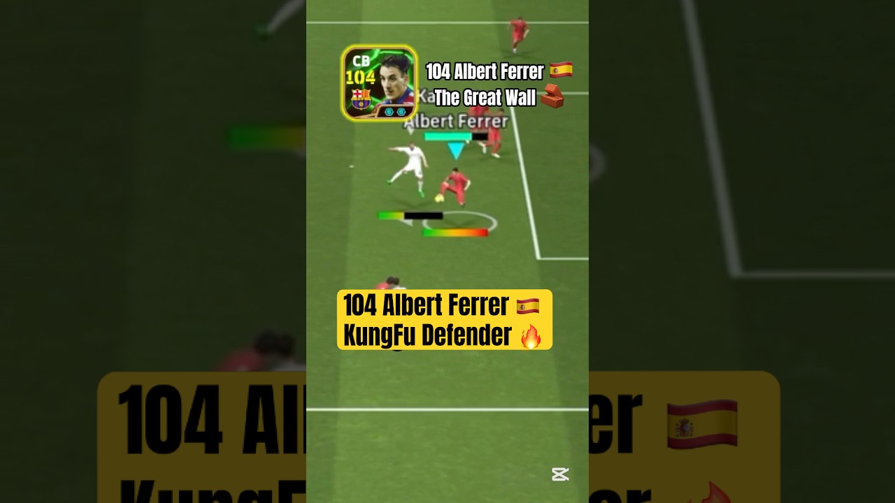 104 Albert Ferrer Epic Double Booster solid defender 🔥 